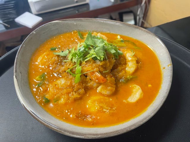 Burmese Shrimp Curry